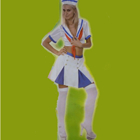 DISFRAZ MARINERA SEXY T UNICA 