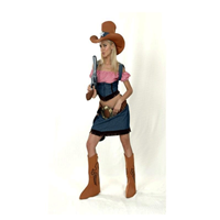 DISFRAZ DE VAQUERA AUTENTICA PARA MUJER m/l