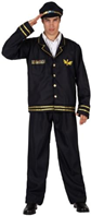 Disfraz de aviador para hombre, talla 50-52 M/L