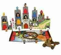 WORLD OF WARRIOS FORTALEZA CON 2 FIGURAS Y CAÑON