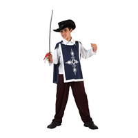 DISFRAZ INFANTIL MOSQUETERO T- 5/6 AÑOS 