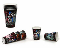 PACK 5 VASOS 180/200 ML MONSTER HIGH
