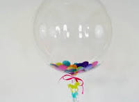 GLOBOS BURBUJA TRANSPARENTE 60-65CTM 
