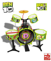 BATERIA BEN 10 C/ LUCES Y RITMOS