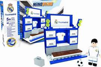 Construcción vestuario Real Madrid Nanostars 89 piezas