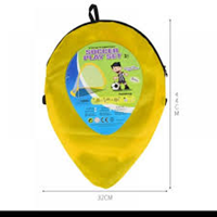 Juego de 2 piezas de Mini porterías de fútbol plegables para exteriores para niños, regalos emergentes de fútbol para niños