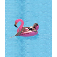 FLAMENCO ROSA GIGANTE HINCHABLE PARA PISCINA