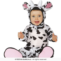 Disfraz de vaca para bebé 12-18 AÑOS