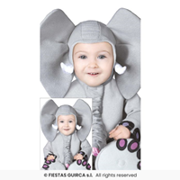 Disfraz de elefante para bebé 12-18 MESES