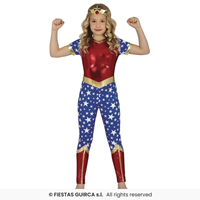 Disfraz Star Heroine Talla 5-6 años Guirca