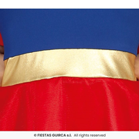DISFRAZ SUPER HEROINA INFANTIL Guirca 5-6 AÑOS