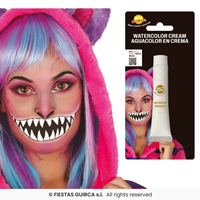 TUBO MAQUILLAJE AL AGUA BLANCO 20 ML