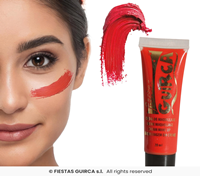 TUBO MAQUILLAJE EN CREMA ROJO 20 ML