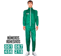 DISFRAZ ADULTO CHANDAL VERDE T S