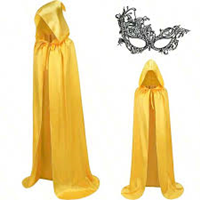 CAPAS TERCIOPELOS AMARILLAS DE 80CM