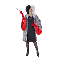 DISFRAZ ADULTO CRUELLA T S