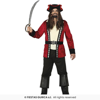 DISFRAZ ADULTO PIRATA T L