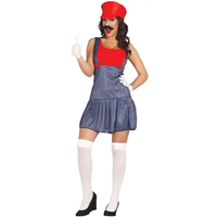 DISFRAZ ADULTO MARIO BROSS T S