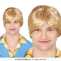 PELUCA HOMBRE RUBIA