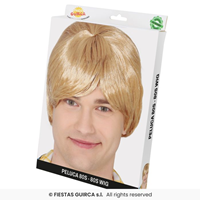 PELUCA HOMBRE RUBIA
