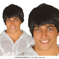 PELUCA HOMBRE NEGRA