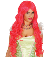 PELUCA MELENA ROSA EN CAJA