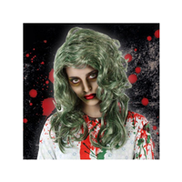 PELUCA GRIS LARGA EN CAJA