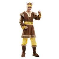 DISFRAZ ADULTO VIKINGO DEL NORTE T UNICA 