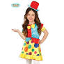 Disfraz payasita infantil 5-6 años