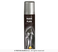 ESPRAY DE CUERPO PLATA CON DESTELLOS 75 ml