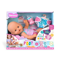 Muñeco Nenuco Hace Popó 35 cm.