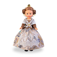 Muñeca Nancy Colección Fallera. Viste un auténtico traje regional de la Comunidad Valenciana