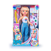 Muñeca Nancy Colour Mix 42 cm. Incluye un kit con 3 acuarelas