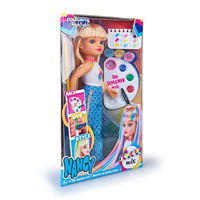 Muñeca Nancy Colour Mix 42 cm. Incluye un kit con 3 acuarelas