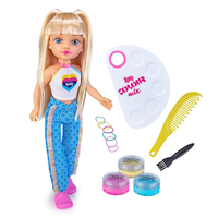 Muñeca Nancy Colour Mix 42 cm. Incluye un kit con 3 acuarelas