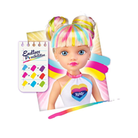 Muñeca Nancy Colour Mix 42 cm. Incluye un kit con 3 acuarelas