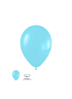 GLOBOS LATEX SATIN azul  CARIBE 438 r-12