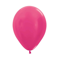 GLOBOS LATEX METAL FUCSIA 512 R-12