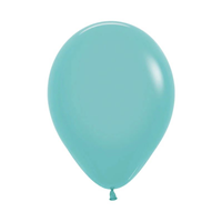 Globos Aguamarina Fashion Sólido 13cm Sempertex R5-037 (100)