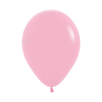 Globos Rosa Fashion Sólido 13cm Sempertex R5-009 (100)