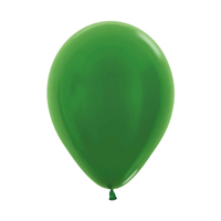 Globos Verde Metal 30cm Sempertex R12-530 (50)