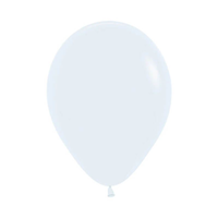 Globos Blancos Fashion Sólido 13cm Sempertex R5-005 (100)