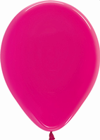 GLOBOS LATEX CRISTAL FUCSIA 12,5 CTM  100 UNIDADES