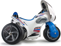 TRIMOTO SAMURAI POLICE BATERIA 6V CON LUZ Y SONIDOS 61X52X50 CM