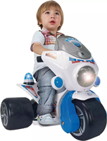 TRIMOTO SAMURAI POLICE BATERIA 6V CON LUZ Y SONIDOS 61X52X50 CM