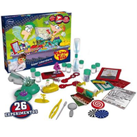 SUPER LABORATORIO  DE EXPERIMENTOS PHINEAS Y FERB