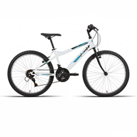 BICICLETA 24" UNISEX 18VEL BLANCA 2025