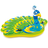 FIGURA HINCHABLE PAVO REAL 193X163X94 CM. (MAS 6 AÑOS)