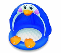 PISCINA PINGÜINO C/ SUELO HINCHABLE 102 X 83 CM.
