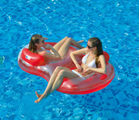 Colchón Hinchable Rueda Deluxe Doble 188 X 117 CM